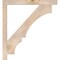 Ekena Millwork Balboa Block Smooth Bracket, Douglas Fir, 3 1/2"W x 44"D x 48"H BKT04X44X48BOA05SDF - alternate 2